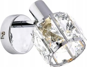 Fali lámpa csuklós Venus fali lámpa króm kristályok Led