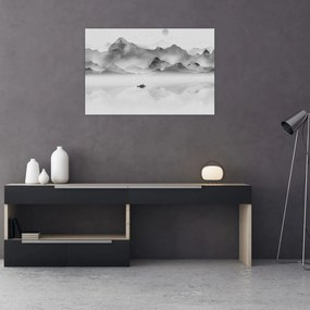Kép - Japán tó (90x60 cm)