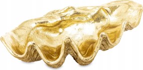 Arany kagyló dekoráció beltéri elegáns glamour 166247