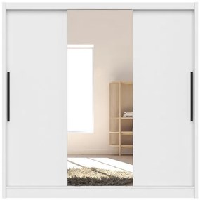 ARIS Gardrobeszekrény Fehér Színben 205 cm