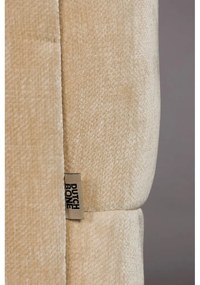 Bézs bársony kanapé 214 cm Douglas – Dutchbone