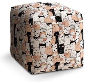 Cube zsámoly arányos állatkák, színes
