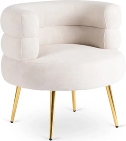 Fotel krém színben PRESTON