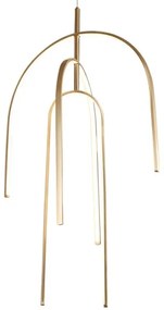 Zambelis 1931 - LED Dimmelhető csillár zsinóron LED/80W/230V arany