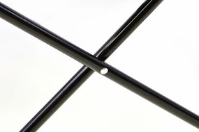 DIVERO® Kempingszék összecsukható 2 db  fekete