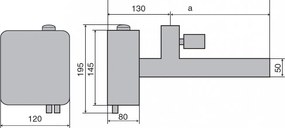 Elektromos fűtőpatron TITÁN 12kW/400V