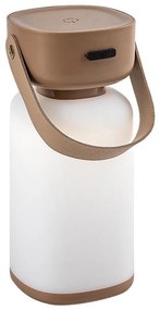 Rabalux 77143- LED Dimmelhető újratölthető érintős kültéri asztali lámpa FUNES LED/3W/5V IP44 barna