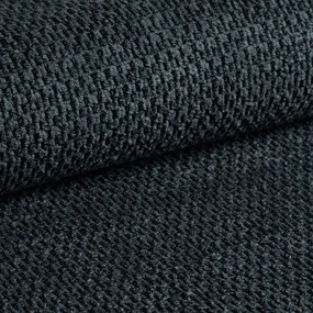 Kinyitható 3 férőhelyes kanapé VELORA 215x103 cm, sötétkék