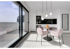 Csillár zsinóron CORDEL 1xG9/28W/230V fényezett króm