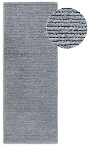 Szürke kézi szövésű gyapjú futószőnyeg 80x200 cm Francois – Villeroy&Boch