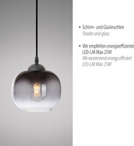 Paul Neuhaus modern függeszték zea fekete pln15420-18