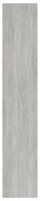 3 szintes betonszürke szerelt fa könyvszekrény 40x24x109 cm