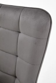 CASTEL fotel világos szürke