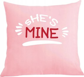 Párna párnahuzat neki She’s Mine My