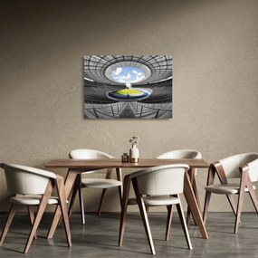 Kép - futballstadion (üvegen) (70x50 cm)