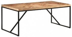 tömör akácfa és mangófa étkezőasztal 180 x 90 x 76 cm