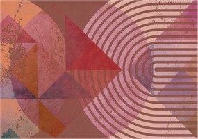 Fali fotótapéta Étkezőbe Absztrakt formák 312x219 Ragasztó