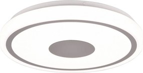 TRIO R64361106 BUNDA Ufo Lámpa Fehér, Ezüst LED IP20
