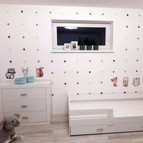 INSPIO Földszínű golyócskák, pöttyök