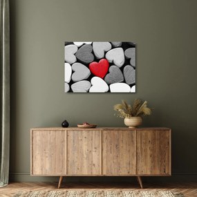 A fa szívék képe (üvegen) (70x50 cm)