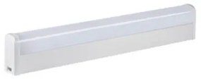 LED lámpatest , tükörvilágítás , fali-mennyezeti , 15 Watt , 60 cm , természetes fehér , fehér , IP44 , AKVO , Kanlux