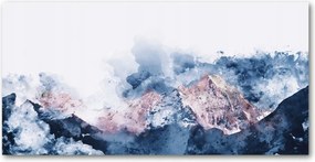 Fotó kép edzett üveg Hegyvidék 140x70