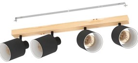 Eglo 99492 - Spotlámpa BATALLAS 4xE27/10W/230V