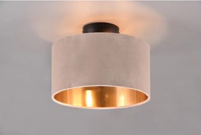 Fekete-bézs mennyezeti lámpa ø 30 cm Julieta – Trio