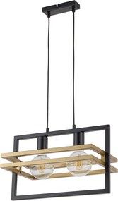 Sigma lighting modern függeszték merci fekete arany sig32389