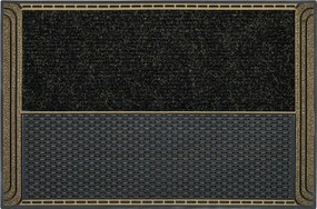 Lábtörlő Bejárati Erős Tartós Durva Barna Fekete Combo 40x60 cm