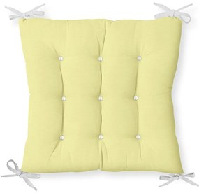 Lime pamut keverék székpárna, 40 x 40 cm - Minimalist Cushion Covers