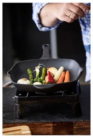 Öntöttvas grillserpenyő 28x28 cm – Holm