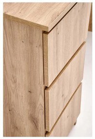 Canley íróasztal, artisan tölgy
