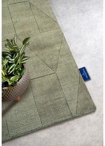 Zöld kézi szövésű gyapjú futószőnyeg 80x250 cm Ursule – Villeroy&amp;Boch