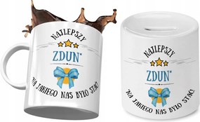 Zduna Bögre Ajándék persely szett fényképes nyomtatással