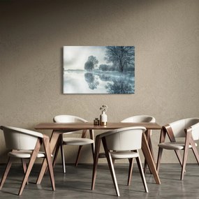 Téli természet képe (90x60 cm)