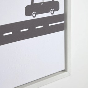 Nisi 3 db-os fekete-fehér kép készlet, 30 x 42 cm - Kave Home