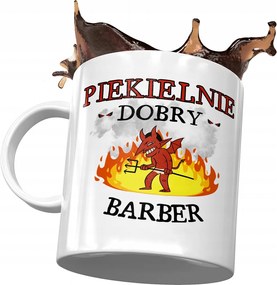 Bögre Barber Pokolian Jó Barber Ajándék Nyomtatott Fotóval