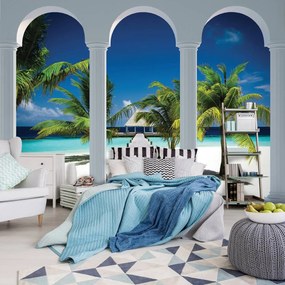 Fotótapéta - Kilátás a strandra (152,5x104 cm)