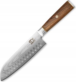 Santoku konyhakés 185 mm Sok Cocobolo fehér damaszkuszi