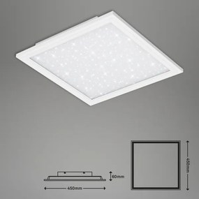 Briloner 7302-016 - LED Dimmelhető mennyezeti lámpa STARRY SKY LED/23W/230V + távirányító
