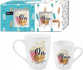 2 Db-os Bögre Szett Férj Feleség Ajándék Pároknak Évfordulóra