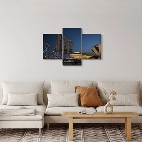 Modern metropolisz képe (90x60 cm)