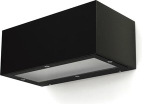NOVOLUX 157C-G05X1A-02 ISORA Modern Kültéri Fali Lámpa Fekete E27 IP65