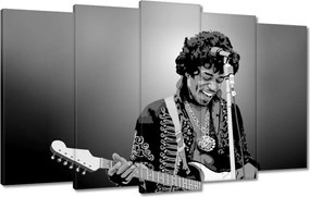 Képek 100x60 Jimi Hendrix Gitár Rock