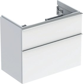 Geberit iCon szekrény 74x41.6x61.5 cm Függesztett, mosdó alatti fehér 502.308.01.2