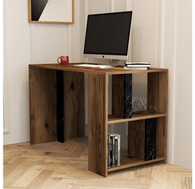 PC asztal Limba (dió + fekete). 1088799