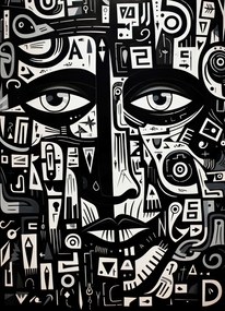 Poszter 13x18cm Gondolatok labirintusa