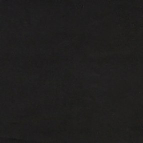 fekete bársony fejtámla párna 160 cm