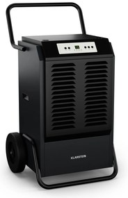 Klarstein DuraDry 90L páramentesítő, 90 l/nap, 120-180 m², rozsdamentes acél, mobil, 450 m³/h